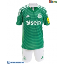 Fotballdrakt Barn Newcastle United Bortedraktsett 2025-26 Kortermet (+ Korte bukser)